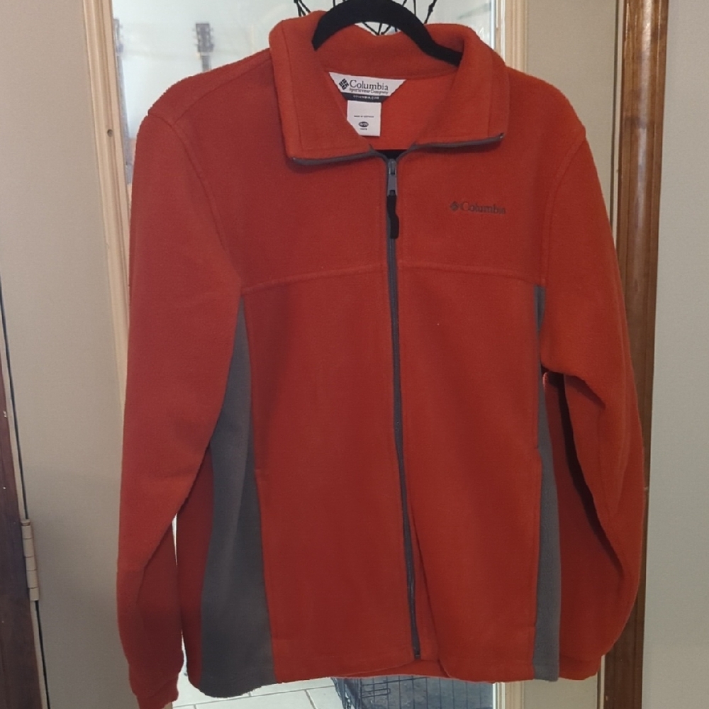 Columbia Orange and Gray Performance Jacket